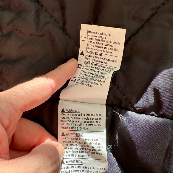 Carhartt Loose Fit Firm Duck Insulated Traditional Coat Brown Men's Size L - Picture 11 of 11